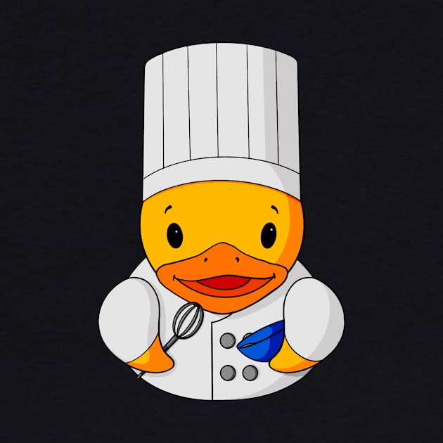 Chef Rubber Duck by Alisha Ober Designs